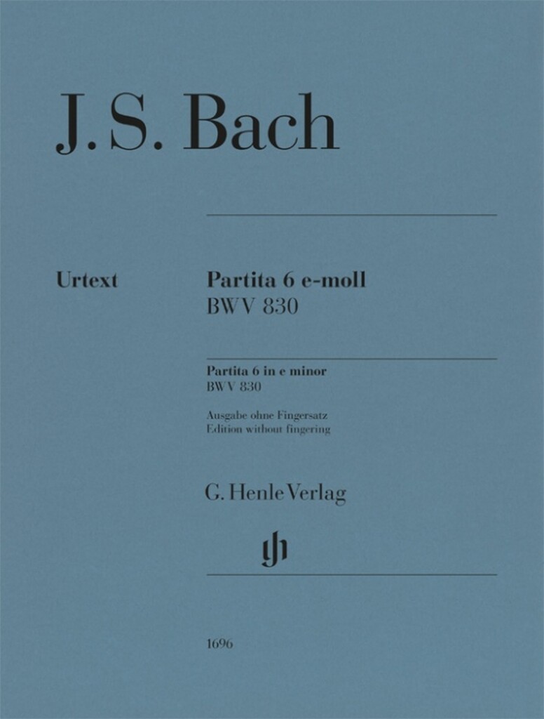 Partita 6 E-Moll BWV 830